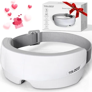 TOLOCO Eye Massager with Heat, Bluetooth Music Eye Mask for Migraines & Sleep - Bild 1 von 12