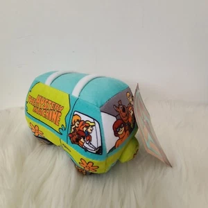 Toy Factory Scooby Doo Cartoon The Mystery Machine Van 7" Plush Stuffed Toy NEW