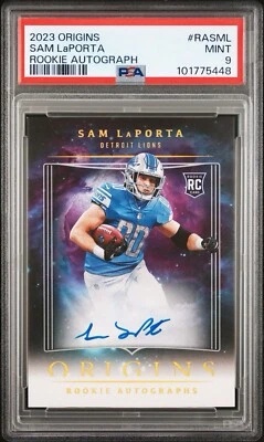 2023 ORIGINS SAM LaPORTA ROOKIE AUTOGRAPH - Image 1 of 3
