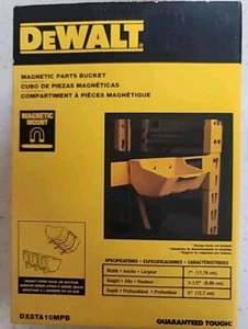 DEWALT DXSTA10MPB Magnetic Parts Bucket 3.5" X 5" X 7" - Picture 1 of 4