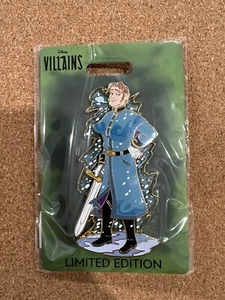 Disney D23 Expo 2024 WDI Villains Pin Frozen Prince Hans LE 400 - Picture 1 of 1
