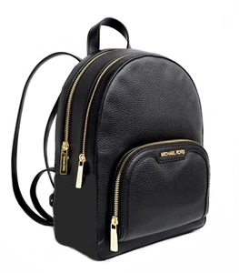 Michael Kors Rucksack Tasche Jaycee Medium PKT Backpack Leder Schwarz neu - Bild 1 von 10