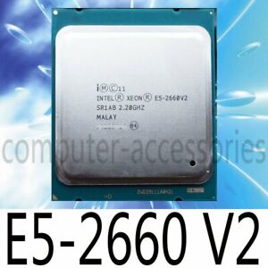 Intel Xeon E5-2660 V2 E5-2660V2 2.2 GHz 10Core 25M LGA2011 CPU Processor