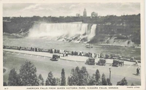 American Falls from Queen Victoria Park, Niagara Falls, Canadá publicado 1945 - Imagen 1 de 2