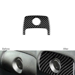 For Jeep Wrangler JK 2011-17 Carbon Fiber Center Armrest Box Switch Panel Cover - Picture 1 of 7