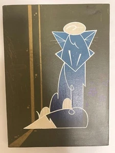 ORIGINAL hand-painted acrylic painting on canvas FOX TAKI JAPAN collection - Picture 1 of 3