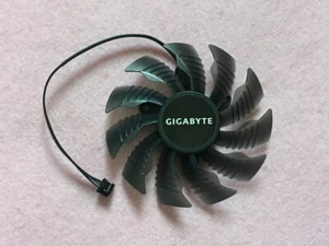 87mm GIGABYTE GTX960 GTX970 GTX1060 Fan Replacement 42mm 4Pin T129215SU R210b - Picture 1 of 3