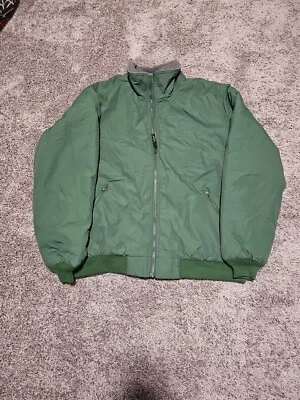 Chaqueta de calentamiento de bombardero aislada forrada de lana Ll Bean selva tropical talla L nueva con etiquetas Foto 1 de 4