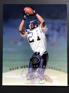 Eric Metcalf Chargers 1997 Donruss Leaf Jumbo Authentic Autograph Signature - Picture 1 of 2