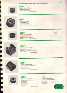 FIAT 500 TT 600 TT PANDA 30 BOCCOLA SUPPORTRO LEVA CAMBIO COMPLETA FALGA 152 - Picture 1 of 1