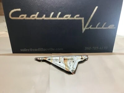 1966 Cadillac Coupe Rear Quarter 1/4 Window Glass Lower Track RH PS Used Calais  - Image 1 of 4