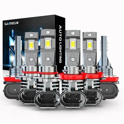 Kit de lâmpadas de faróis de neblina alta baixa para Subaru Outback Wagon 2015-2019 LED - Imagem 1 de 4