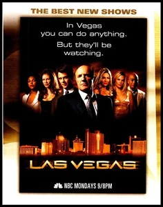PTP118 MAGAZINE ADVERT 11X8" LAS VEGAS TV SHOW ON NBC - Picture 1 of 1