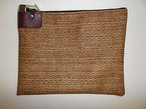 1 Heavy Vinyl Locking Bank Deposit Bag with Deluxe Pop Up Lock and 2 Keys - Picture 1 of 1