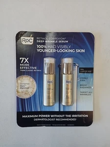 NEU ROC Retinol Correxion Serum für tiefe Falten 1,7 flüssige Unzen, 2er-Pack WH11B  - Bild 1 von 5