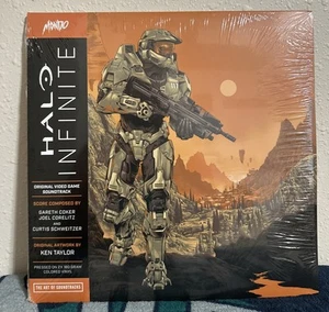 Halo Infinite Soundtrack 2xLP Orange & Brown Color Vinyl MONDO NEW & SEALED! VGM - Picture 1 of 3