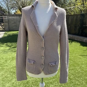 Boden Ladies Jacket/ Cardigan Size 10/12 Knitted Cotton - Picture 1 of 13