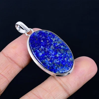 Ciondolo gioiello in argento sterling 925 regalo pietra preziosa ovale... - Immagine 1 di 4