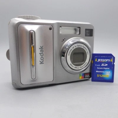 Kodak Digital Camera EasyShare C623 6.0MP Silver Tested *Read* - Image 1 of 4