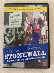Before & After Stonewall: 25th Anniversary Edition (2-DVD Set) LBGTQ VG - Picture 1 of 7