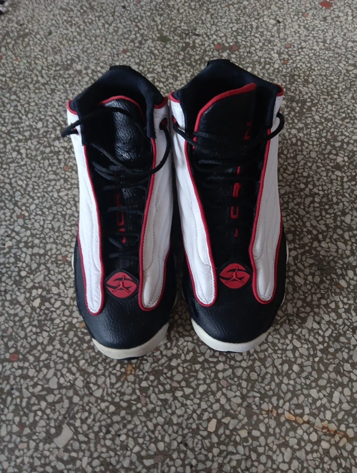 Nike Air Jordan Pro Fuerte Negro Varsity Rojo Blanco Para hombres Talla 8.5 407285 005 Foto 1 de 4