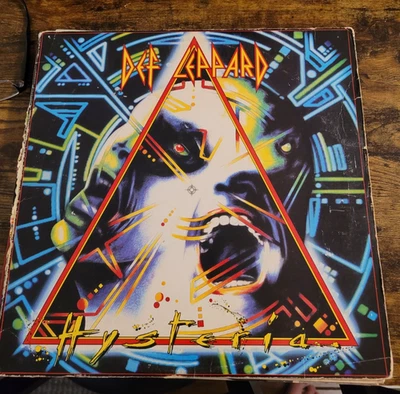 Vintage 80s LP & 12" Single Bundle – Def Leppard, Run DMC, INXS, Tone Loc, More! - Image 1 of 4