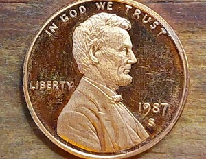 1987 S DDO/DDR Proof Penny - Picture 1 of 10