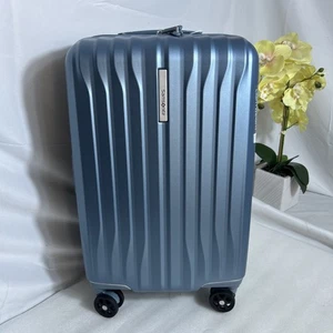 Samsonite 22” Uplift HS Carry On Spinner Luggage - Elemental Blue - Picture 1 of 9