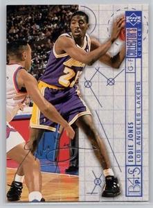 Collector's Choice #384 1994 Eddie Jones Silver Signatures Los Angeles Lakers - Imagen 1 de 2