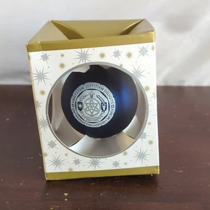 University of Dallas Glas Weihnachtsschmuck Veritatem Justitiam USA 2,5" - Bild 1 von 4