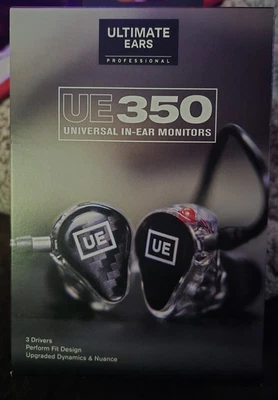 Logitech Ultimate Ears Professional 350 monitores internos universales 3 controladores nuevos Foto 1 de 3