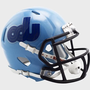 Mini casco de fútbol americano ANTIGUO DOMINION MONARCHS NCAA Riddell Revolution VELOCIDAD ODU - Imagen 1 de 3