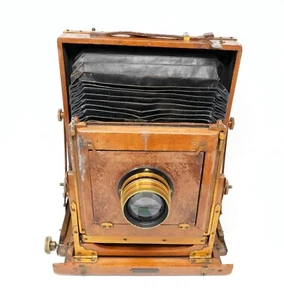 The National Half Plate Field Camera, Taylor Hobson Cooke Ser. Obiettivo IV 8in f5.6 - Foto 1 di 15