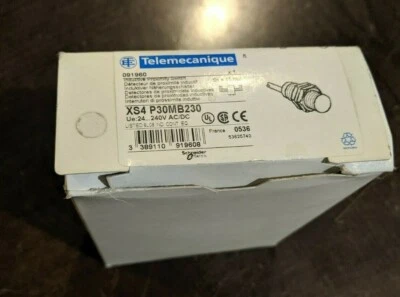 TELEMECANIQUE SENSORS XS4P30MB230 Proximity Sensor,Inductive,15mm,2Wire,NC - Image 1 of 4