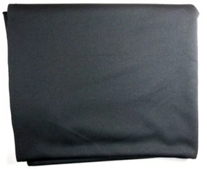 Synthetic Blend Black Stretchy Fabric 2.7 Yards x 62 Inches Wide - Picture 1 of 3