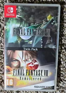 Final Fantasy VII e VIII Remastered Twin Pack - Nintendo Switch NUOVO - Foto 1 di 2
