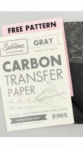 Sublime Stitching! Carbon Transfer Papers!Grey Set! - Picture 1 of 2