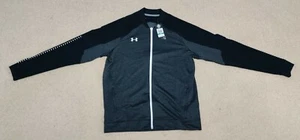 Men's Under Armour Full Zip Warm Up Jacket Black 1327203-001 Retail $70 - Picture 1 of 5