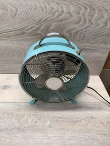Intertek 10” Retro Electric Fan FE-20 Personal Mini Fan Stainless Tested - Picture 1 of 10