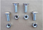OLD SCHOOL STAINLESS STEEL BUMPER BOLTS/NUTS! FOR FORD MERCURY 1950's & UP ETC