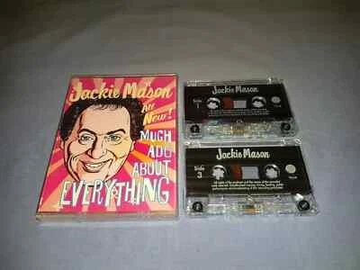 JACKIE MASON ALL NEW MUCH ADO ABOUT EVERYTHING DOUBLE CASSETTE TAPE ALBUM - Image 1 of 2