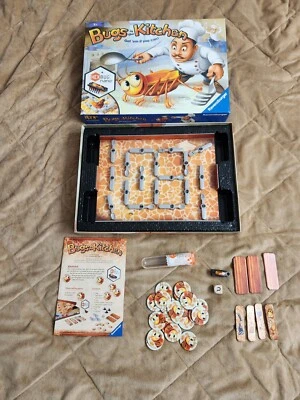 Bugs in the Kitchen Board Game HexBug Hex Bug Nano Ravensburger Complete Set - Image 1 of 4