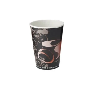 Hot Drink Cups Ultimate 12oz x 500 Disposable Coffee Tea Cups Takeaway beverage - Picture 1 of 7