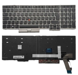 DEUTSCHE QWERTZ TASTATUR LENOVO THINKPAD T590 E580 L580 E590 P52 P72 - Picture 1 of 2