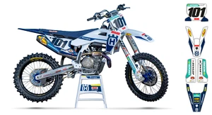 Husqvarna TC FC 2023 - 2024 125 250 350 450 Grafik Dekor Aufkleber - Bild 1 von 17