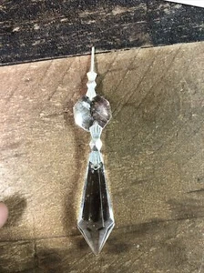 20 REAL CRYSTALS Magnetic Multi-faceted Icicles Charm Chandelier Replacement - Picture 1 of 3