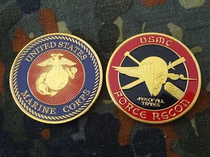 US Coin Delta Force Navy Seal Ranger Special Forces Marine Corps Force Recon - Bild 1 von 5