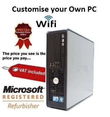FCS FAST DELL OPTIPLEX 790 CUSTOMISE YOUR OWN DESKTOP PC COMPUTER WINDOWS - Image 1 of 4