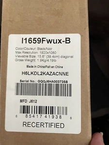 Monitor AOC LCD 156lm0005 Black 1920x1080 15.6 " diagonal - Picture 1 of 3
