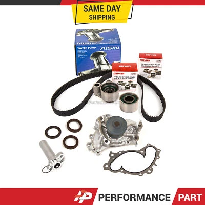 Kit de correa de distribución bomba de agua AISIN para 95-04 Toyota Lexus ES300 RX300 1MZFE Foto 1 de 4